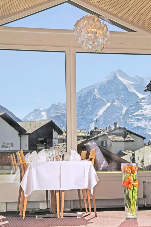 Hotel Gaedi Grachen Bagian luar foto